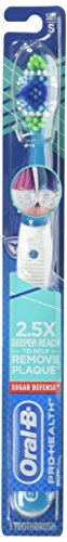 [해외]오랄비 Pro-Health Sugar Defense Manual Toothbrush, 1CT Soft