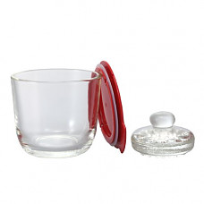 [해외]하리오 Glass Overnight Salting Bowl, 500ml, Red