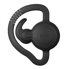 [해외]BONX Grip Wireless Bluetooth Noise Cancelling Multifunction Sports Earbud and Microphone (Perfect for Group-Talking with Friends, Snowboarding and Listening to Music) BLACK
