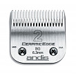 [해외]Andis CeramicEdge Carbon-Infused Steel Clipper Blade, Size-2, 1/4-Inch Cut Length (63030)