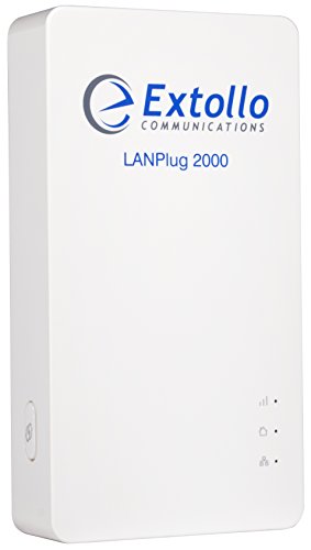 [해외]Extollo Ethernet Powerline LANPlug 2000 G.hn MIMO (Single Unit)