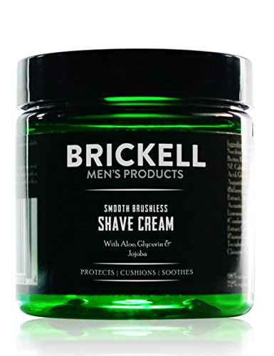 [해외]Brickell Men’s Smooth Brushless Shave Cream for Men – 5 oz – Natural & Organic