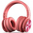 [해외]COWIN E7 PRO [2018 Upgraded] Active Noise Cancelling 핸드폰 Bluetooth Headphones with Microphone Hi-Fi Deep Bass Wireless Headphones Over Ear 30H Playtime for Travel Work TV Computer Phone - Pink