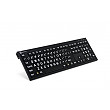 [해외]LogicKeyboard Largeprint White on Black Astra Backlit PC American English Keyboard