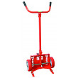 [해외]Wesco 240016 KD (Knocked-Down) Drum Truck for Steel Drums, Polyurethane Wheels