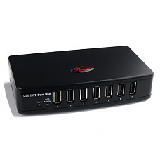 [해외]Rosewill USB 2.0 Hub 7-Port HUB with Power Adapter (RHUB-300)