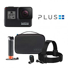[해외]고프로 HERO7 Black — 방수 Digital Action 카메라 with Accessory Adventure Kit and 고프로 Plus