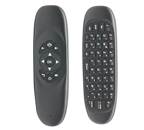 [해외]C-Zone C120 Pro 2.4G Mini Keyboard Wireless Remote Mouse with 3-Gyro & 3-Gravity Sensor for PC HTPC IPTV Smart TV and Android TV Box/Media Player/4k Tv Box