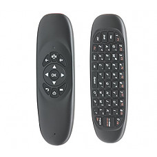 [해외]C-Zone C120 Pro 2.4G Mini Keyboard Wireless Remote Mouse with 3-Gyro & 3-Gravity Sensor for PC HTPC IPTV Smart TV and Android TV Box/Media Player/4k Tv Box