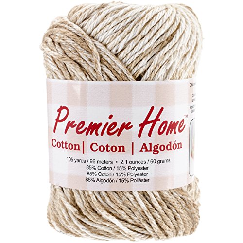 [해외]Premier Yarns Home Cotton Yarn, Sahara Splash