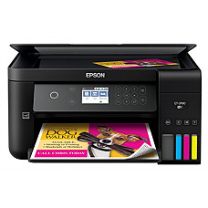 [해외]Epson Expression ET-3700 EcoTank Wireless Color All-in-One Supertank Printer with Scanner, Copier and Ethernet