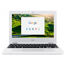 [해외]Acer Chromebook CB3-131-C3SZ 11.6-Inch Laptop (Intel Celeron N2840 Dual-Core Processor,2 GB RAM,16 GB Solid State Drive,Chrome), White