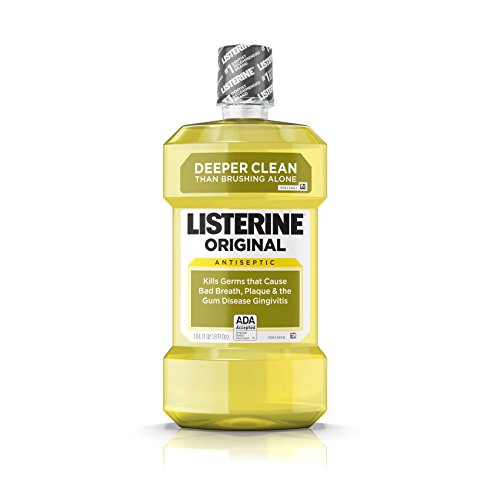 [해외]Listerine Antiseptic Mouthwash, Original, 1 Liter