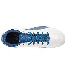 [해외]PUMA Kids Evotouch 3 FG Jr Skate Shoe, White-True Blue-Blue Danube, 5 M US Big Kid