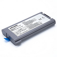[해외]AMANDA New Laptop 배터리 9cell For Panasonic Toughbook Cf-30 Cf-31 Cf-53 CF-VZSU46 CF-VZSU46S CF-VZSU46U CF-VZSU46R CF-VZSU46AU CF-VZSU71U CF-VZSU72U 10.65V 8.55Ah