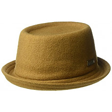 [해외]Kangol Mens Wool Mowbray Hat, Wood, S