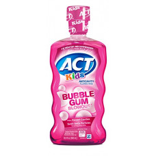 [해외]ACT Kids Anti-Cavity Fluoride Rinse, Bubblegum Blowout 16.9 oz