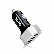 [해외]USB Car Charger 3 Ports, JOTO 6.6A/33W USB Car Charger Adapter High Speed Rapid Quick Charging Compatible with iPhone 아이패드 삼성 갤럭시 HTC Nexus Motorola Nokia Smartphone and Tablet -Silver