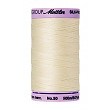 [해외]Mettler Silk-Finish Solid Cotton Thread, 547 yd/500m, Antique White