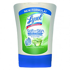 [해외]LYSOL No-Touch 00786CT Hand Soap Refill, 8.5oz, Aloe & Vitamin E (Case of 6)