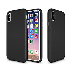 [해외]iPhone XS 2018 | X 2017 cover case. Ultra Thin Slim Design Hard PC Soft Flexible TPU 애플 Phone Series. Wireless Charging Compatible. Anti Slip Grip, Shockproof, Drop Resistant. Matte Black Pink Aqua
