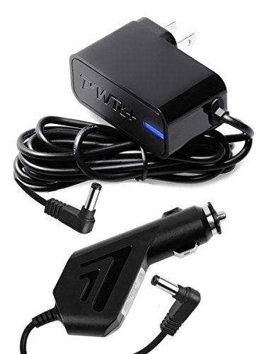 [해외]Pwr+ UL Listed AC Adapter for LeapFrog LeapPad2 and LeapPad1 Tablets, LeapsterGS Explorer, Leapster Explorer Leapster2 Glo Power Custom Tv Didj 80-20299E 690-11213 Combo with Car Charger