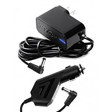[해외]Pwr+ UL Listed AC Adapter for LeapFrog LeapPad2 and LeapPad1 Tablets, LeapsterGS Explorer, Leapster Explorer Leapster2 Glo Power Custom Tv Didj 80-20299E 690-11213 Combo with Car Charger