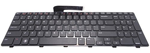 [해외]Dosens Laptop Keyboard for Dell Inspiron 15R N5110 M5110 series Black US Layout, Compatible Part Numbers 4DFCJ 04DFCJ MP-10K73US-442 MP-10K7 (Note: The part# may be different)