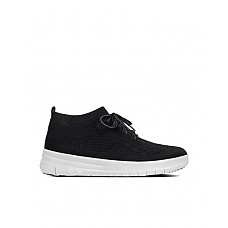 [해외]핏플랍 Womens Uberknit Slip-On High Top Black Sneaker - 8