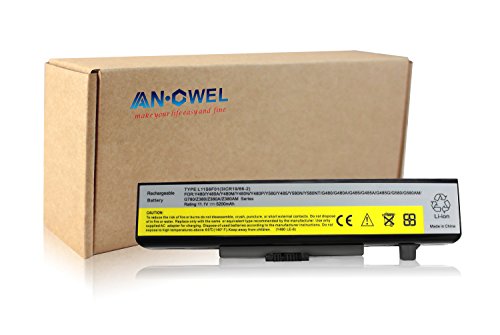 [해외]Angwel™ Laptop 배터리 Replacement for LENOVO G580 Y480 Series L11S6F01 - 6cells,11.1V 5200mah