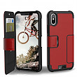 [해외]유에이지 유에이지 Folio iPhone Xs/X [5.8-inch Screen] Metropolis Feather-Light Rugged [Magma] Military Drop Tested iPhone Case