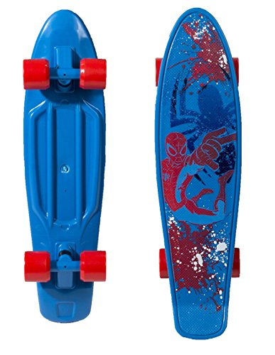 [해외]PlayWheels Ultimate Spider-Man 21 Kids Complete Plastic Skateboard