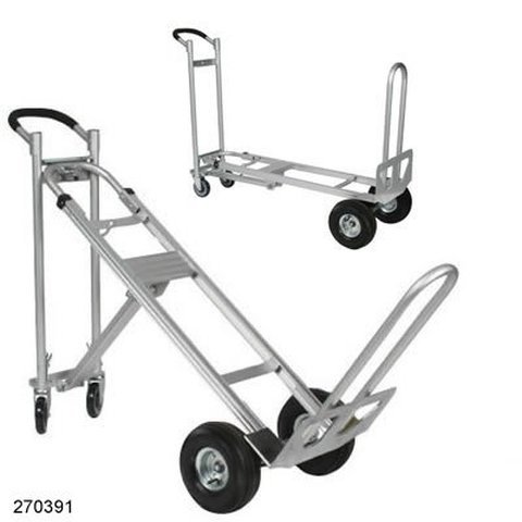 [해외]Wesco Spartan III TPA, Convertible, 3 Position, Hand Truck, 750# Capacity