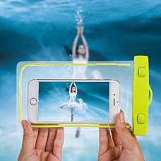 [해외]YIRUI 방수 case for 애플 iPhone 6Plus/6/5s [Noctilucent] function Universal 방수 Pouch Cell Phone Dry Bag/Full Touch screen functionality /And Other Up To 5.5 Inch Devices（green）