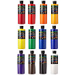 [해외]Chroma 50500 Acrylic Essential Set, 1 pint Bottle, Assorted Vibrant Colors, 9&quot; Height, 7.9&quot; Width, 10.1&quot; Length (Pack of 12)
