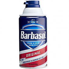 [해외]Barbasol Original Thick and Rich Cream Men Shaving Cream, 10 Ounce