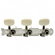 [해외]Golden Gate F-2100 Classical Guitar Tuners - 2 Planks (3+3) - Chrome