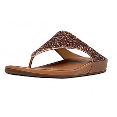 [해외]핏플랍 Trade; Womens Banda™ Roxy Toe-Thong Sandals Rose Gold Size 10