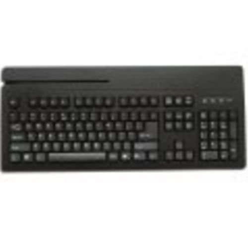 [해외]Idtech IDKA-234112B VersaKey POS Keyboard with MagStripe Reader, TRACK 1 and 2, USB, Black