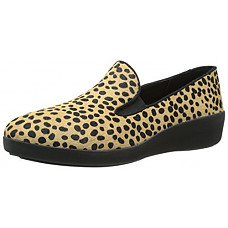 [해외]핏플랍 Womens F Pop Skate Pony Fashion Sneaker, Leopard, 6.5 M US