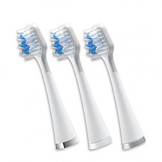 [해외]워터픽(Waterpik) 전동 칫솔 교체용 헤드(3개) Triple Sonic Complete Care Replacement Brush Heads, STRB-3WW, 3 Count