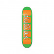[해외]Civilian Squared Skateboard Deck, Green/Orange, 8.25&quot;