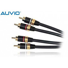 [해외]AUVIO Stereo Audio Cable 6-ft. 15-221