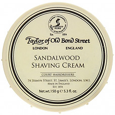 [해외]Taylor of Old Bond Street Sandalwood Shaving Cream Bowl, 5.3-Ounce 2PK