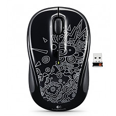 [해외]로지텍 Wireless Mouse M325 with Designed-for-Web Scrolling - Black Topography