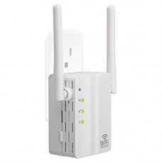 [해외]Wifi Range Extender, KeepTpeeK Internet Booster Signal Extenders 2.4GHz 300Mbps Wireless Range Extender 360 degree Wifi Repeater Wifi Booster Signal Amplifier with Dual Antennas