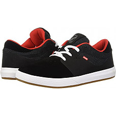 [해외]Globe Mens Mahalo SG Skate Shoe, Black Knit/Red, 12 M US