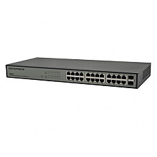 [해외]Monoprice 22GE+2 Combo-Port Gigabit Ethernet SNMP Switch (110745)