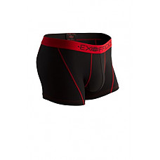 [해외]ExOfficio Mens Give-N-Go Sport Mesh 3" Boxer Brief, Black, X-Large