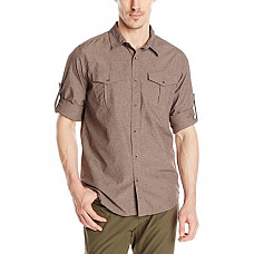 [해외]prAna Mens Ascension Hoodie, Mud, X-Large